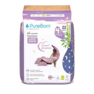 Pureborn 22Pcs Baby Night Pyjama Pants Size-4 | Soft and Comfortable Baby Sleepwear (9-15kg)