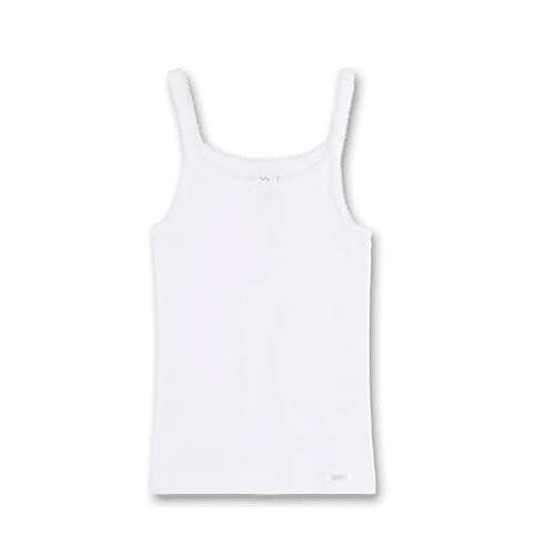 Farah Girls Cotton Vest Strap Sleeves & Brief, White (Bundle) - Image 2