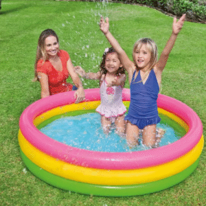 Intex Pool Inflatable Crystal Blue Vinyl – 1.68m x 46cm