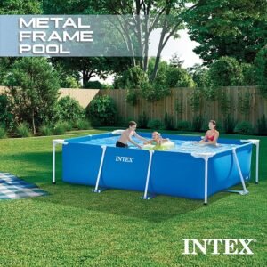 Intex Rectangular Frame Swimming Pool 220X150X60cm